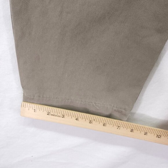 Cypress Grove Pants Womens 10 Beige 100% Silk Pleated Dress Trousers Classic 23" - Picture 14 of 15